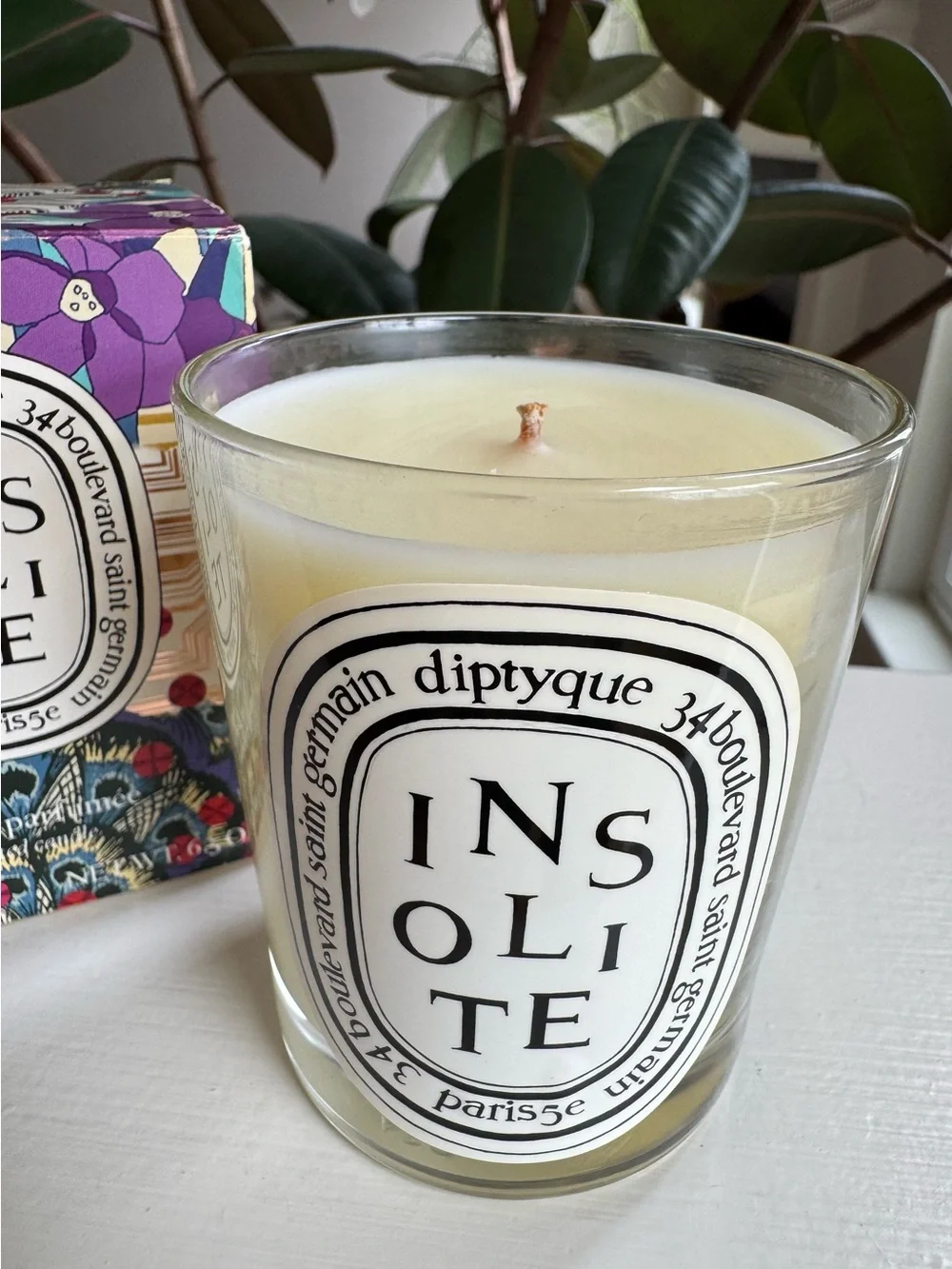 Diptyque x Liberty Limited Edition Insolite Candle 190g / 6.7 fl oz NEW OPEN BOX